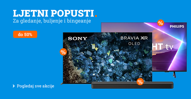 Akcija - Televizori do 50% popusta