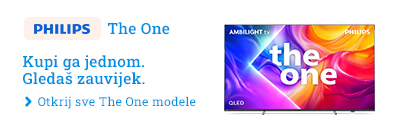 Philips The One - Kupi ga jednom. Gledaš zauvijek. Otkrij sve The One modele.