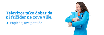Televizor tako dobar da ni frižider ne zove više. Pogledaj sve ponude.