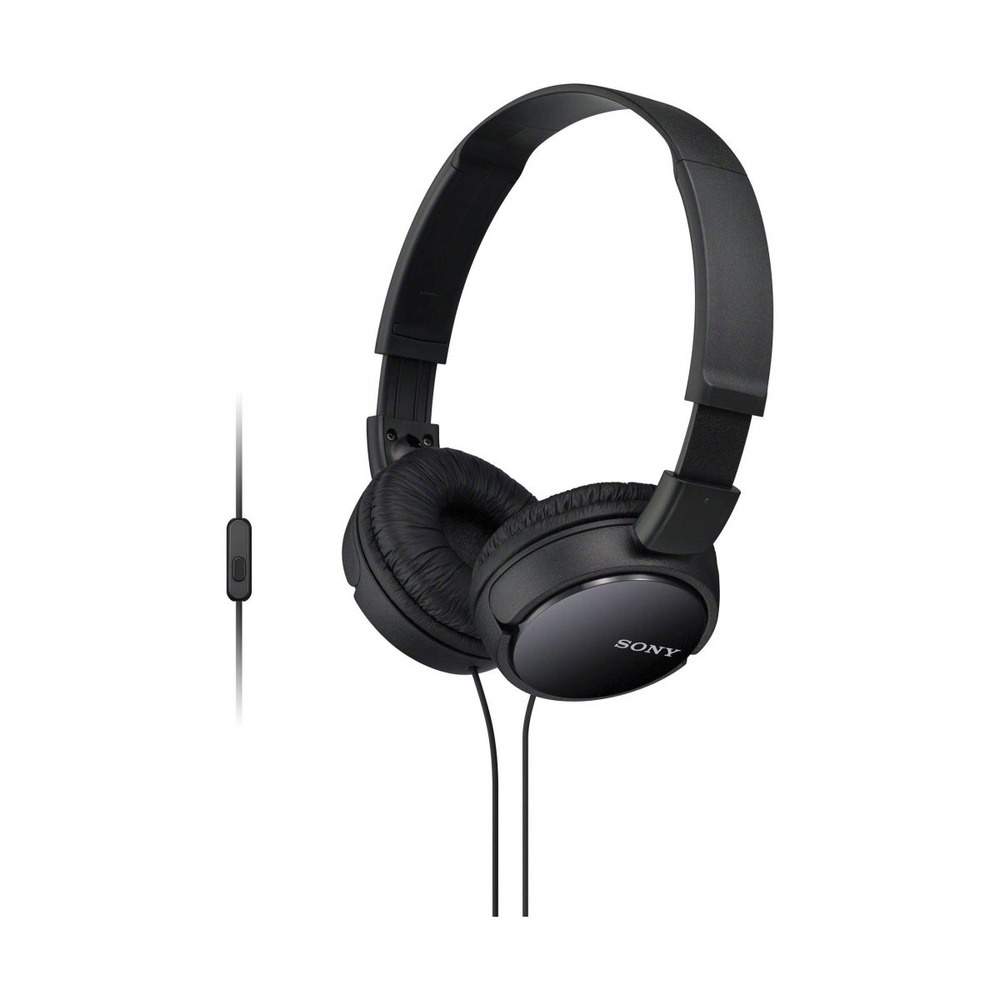 Sony slusalice ZX110A crnenaglavne, sa mikrofonom