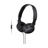 Sony slusalice ZX110A crnenaglavne, sa mikrofonom
