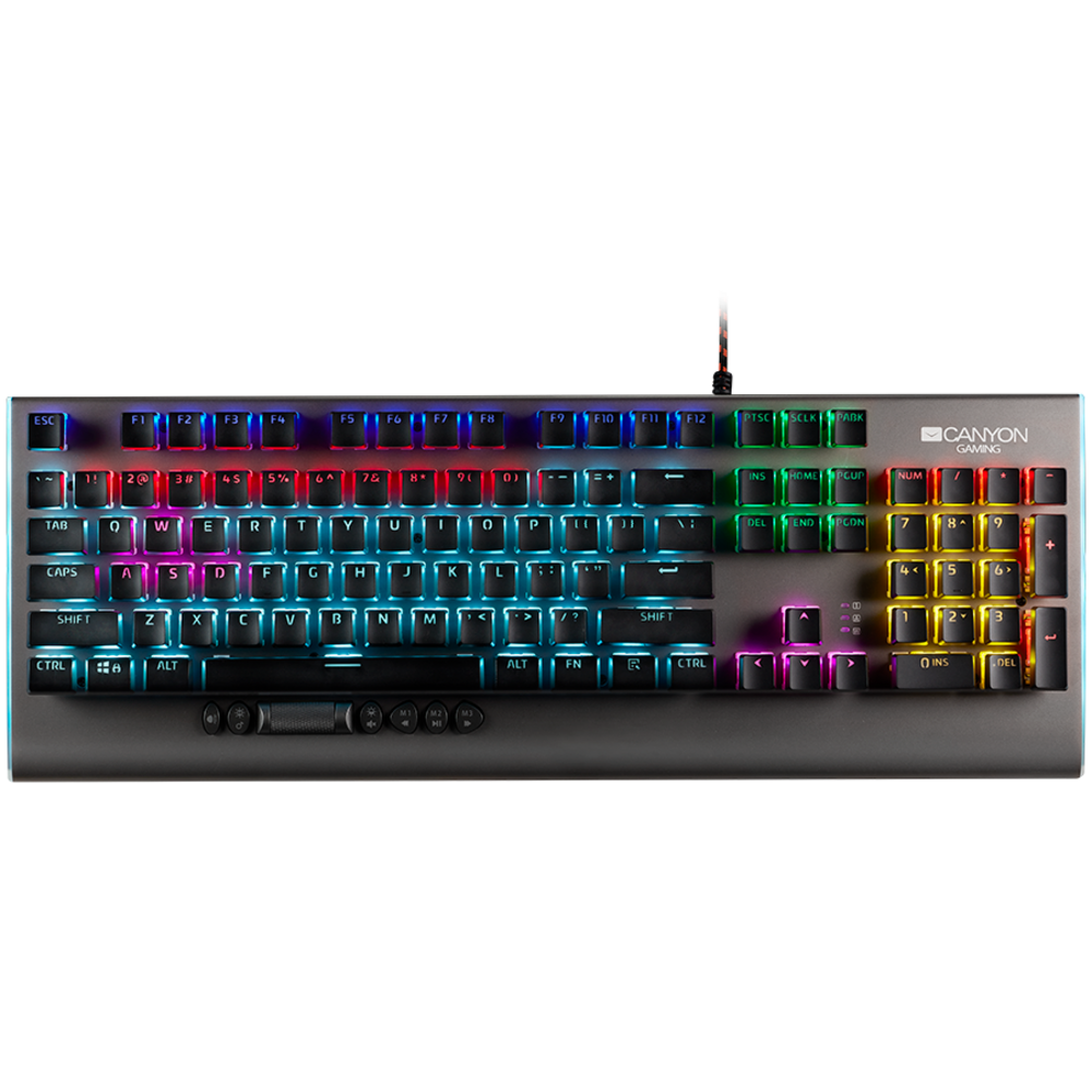 CANYON Interceptor GK-8 Svjetleća Gaming Tastatura