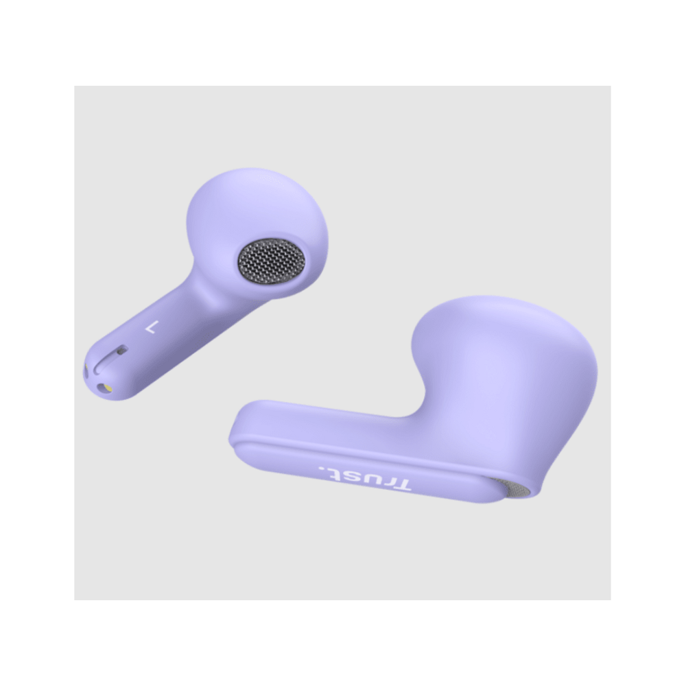 Trust Yavi wireless bluetoothENC slušalice, ljubičaste