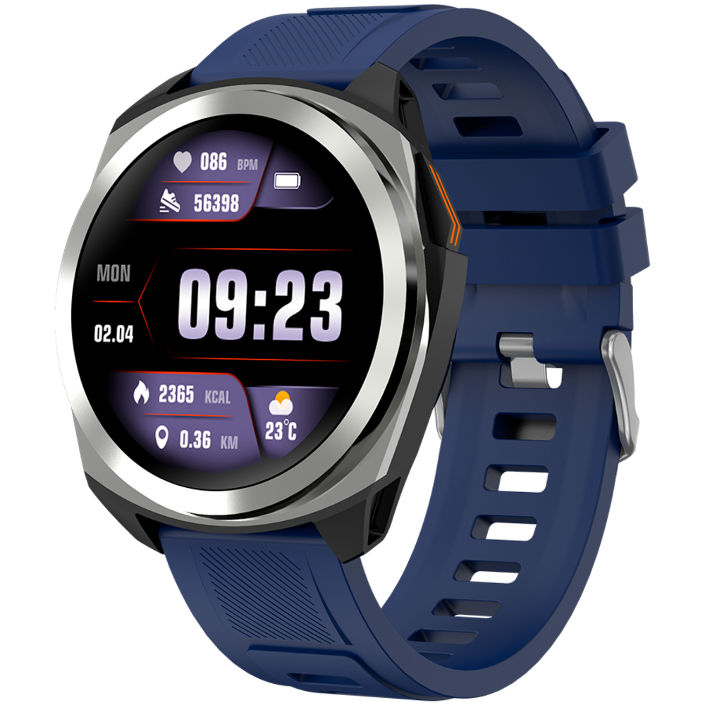 CANYON Maveric SW-83 GPS Pametni Sat Silver Blue