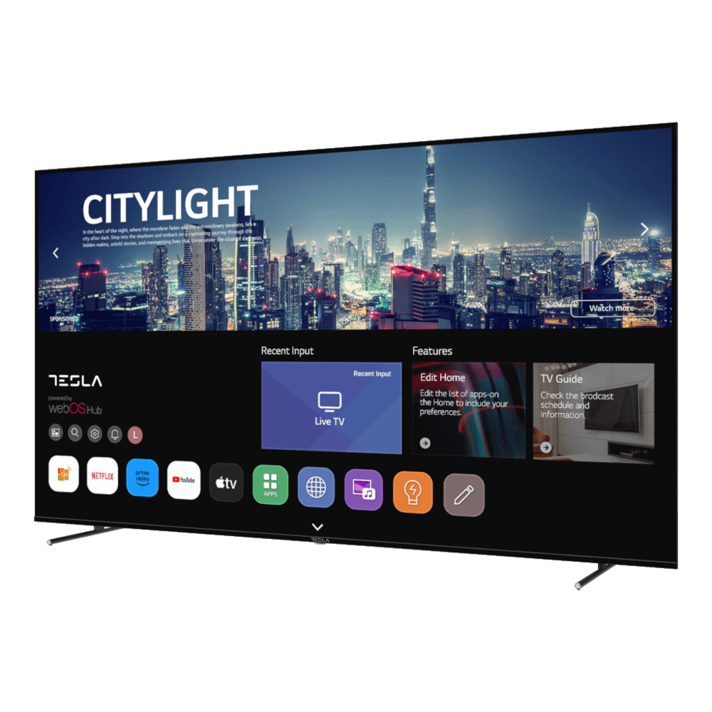 TESLA TV 85E645BUW 4K WebOS Miracast-AirPlay Magicni daljinski upravljac