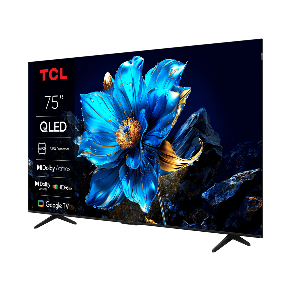 TCL 75"P7K 4K QLED TV 60HzGoogle TV; HDR multi-format;HVA Panel; Game Master; Dolby Atmos;