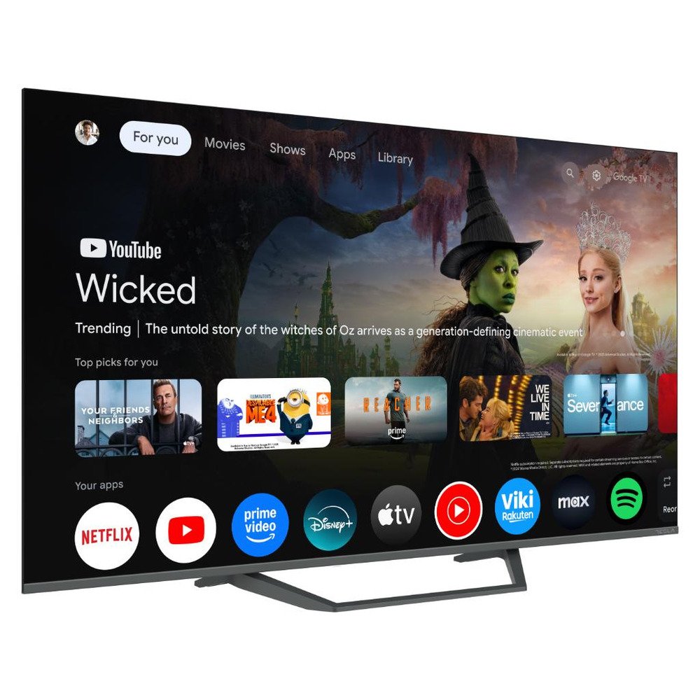 TESLA TV QLED Q55E655GUS UHD QLED powered by Google TV Voice Control *NOVO*