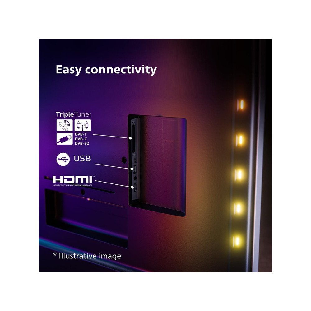 Philips 55"PUS8118 4K Smart TVAmbilight s 3 strane; HDR10+Dolby Vision; Dolby Atmos; HDMI 2.1