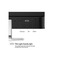 23,8" HP Monitor 524sf