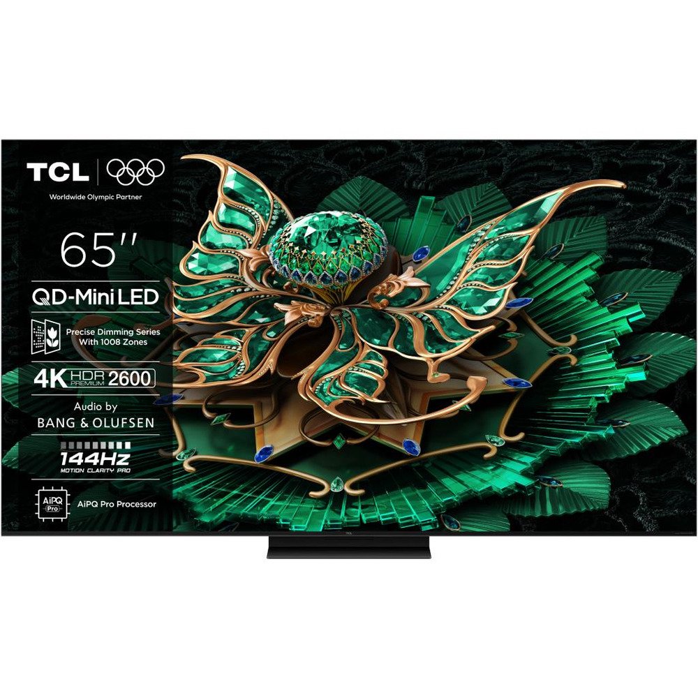 TCL 65"C7K 4K QD-Mini LED TV144Hz Google TV; Game Master;Audio BANG & OLUFSEN; HDR Premium;