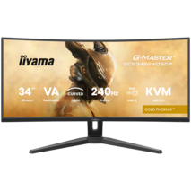 34" IIYAMA G-Master Gold Phoenix Curved Gaming Monitor