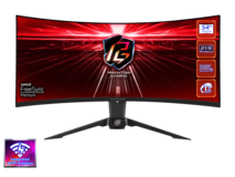 34" ASRock PG34WQ15R2B Curved Gaming Monitor
