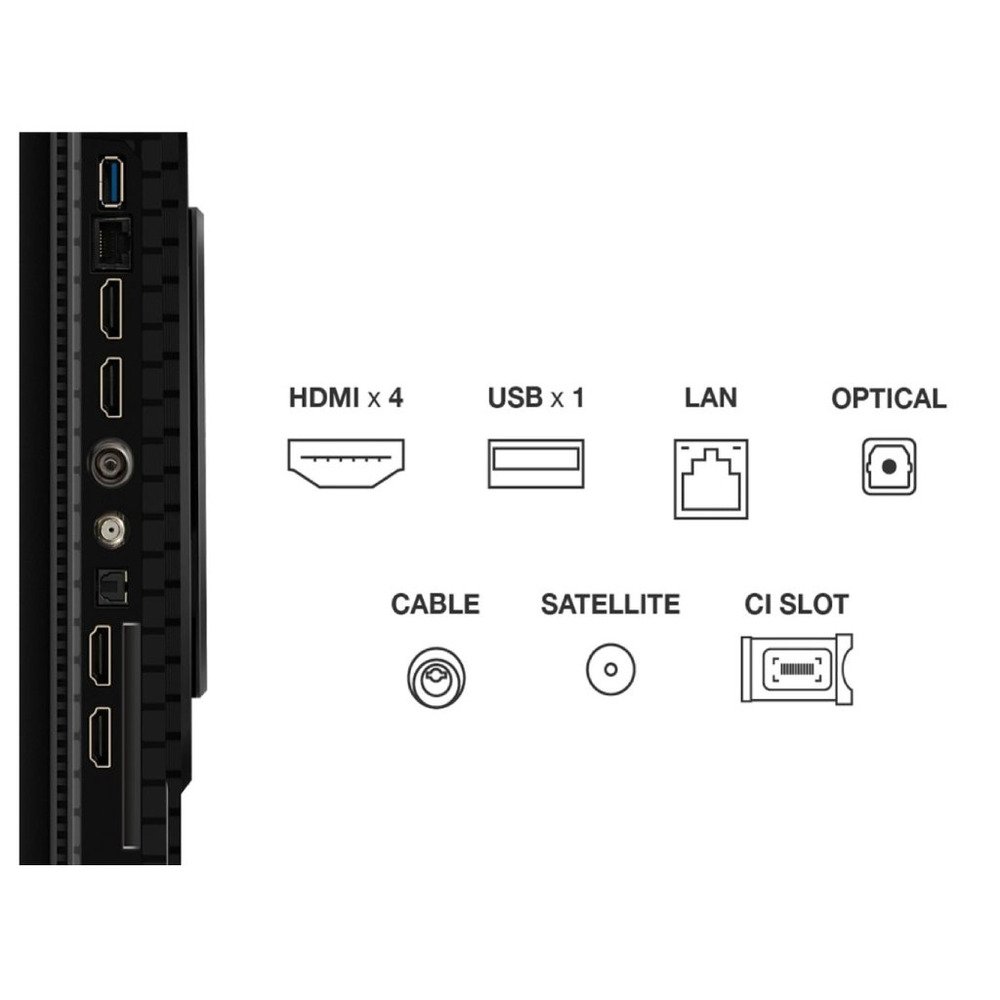 TCL 65"P8K 4K QLED TV 144HzGoogle TV; Motion Clarity Pro;Game Master; Onkyo 2.1;