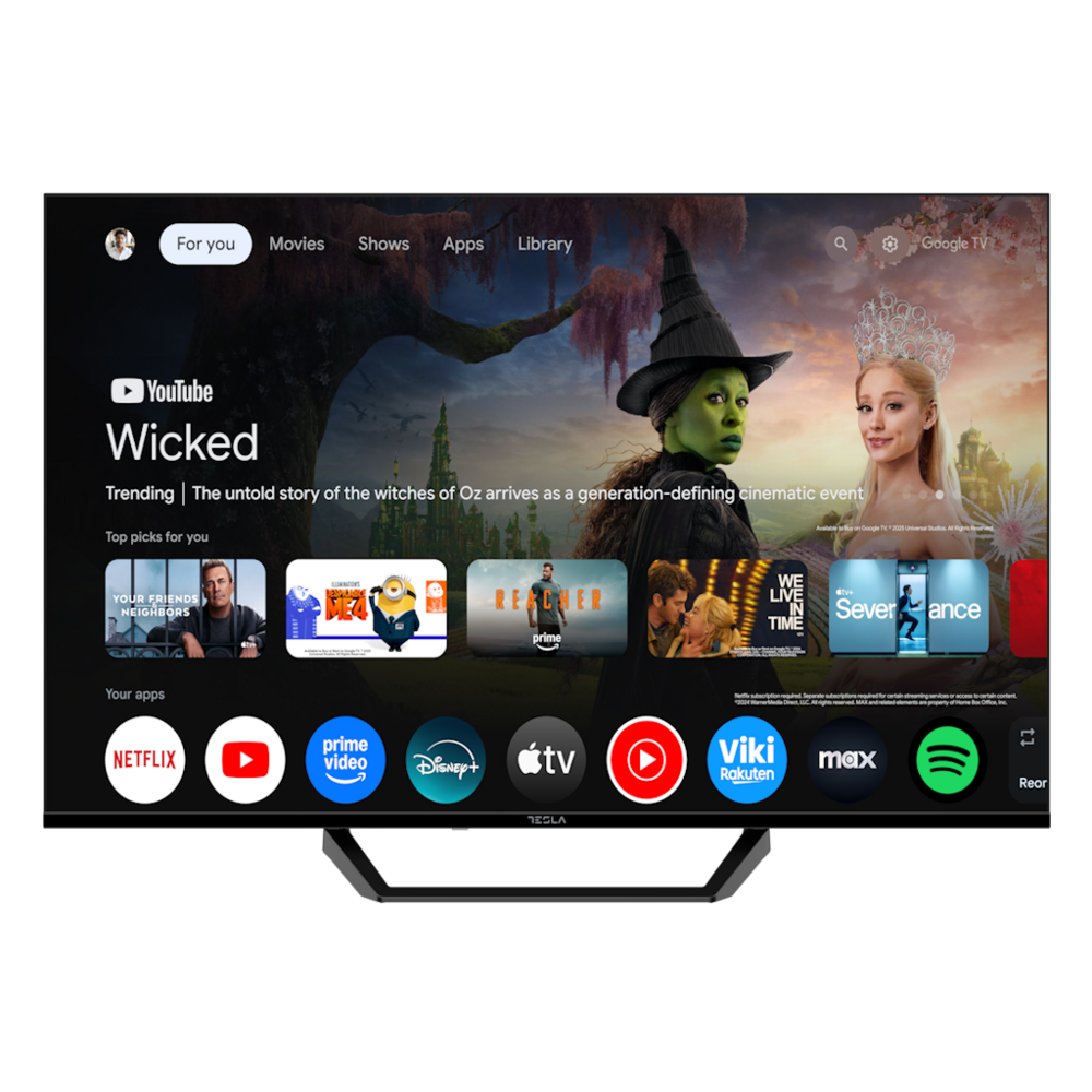 TESLA TV 43E655BFS FHD Google    Powered by Google TV