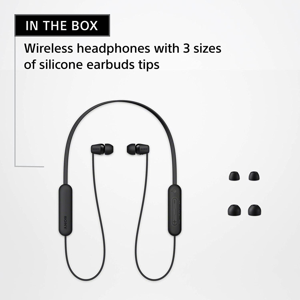 Sony slusalice WIC100, bijelein-Ear; Bluetooth; sa mikrofon