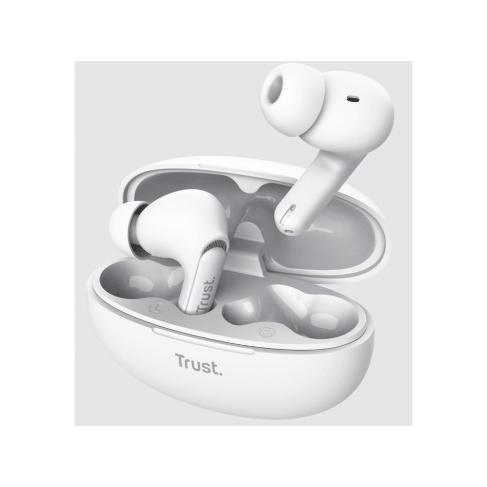 Trust Yavi bluetooth ENCearbuds, bijele