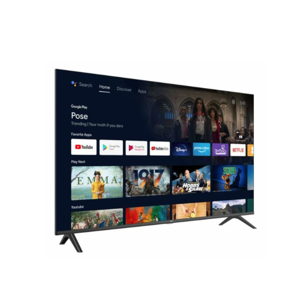 TCL 40"S5400A Android TV FHDHDR; Micro Dimming; Google AssGoogle Play store; Dolby audio;