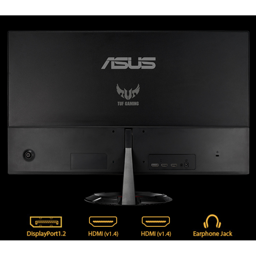 Asus monitor VG249Q1R 165Hz23,8",IPS,FHD,1ms,2xHDMI,DP,Speakers,Tilt,VESA, ultra-slim
