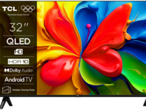 32" TCL S4K HD QLED TV Android HDR