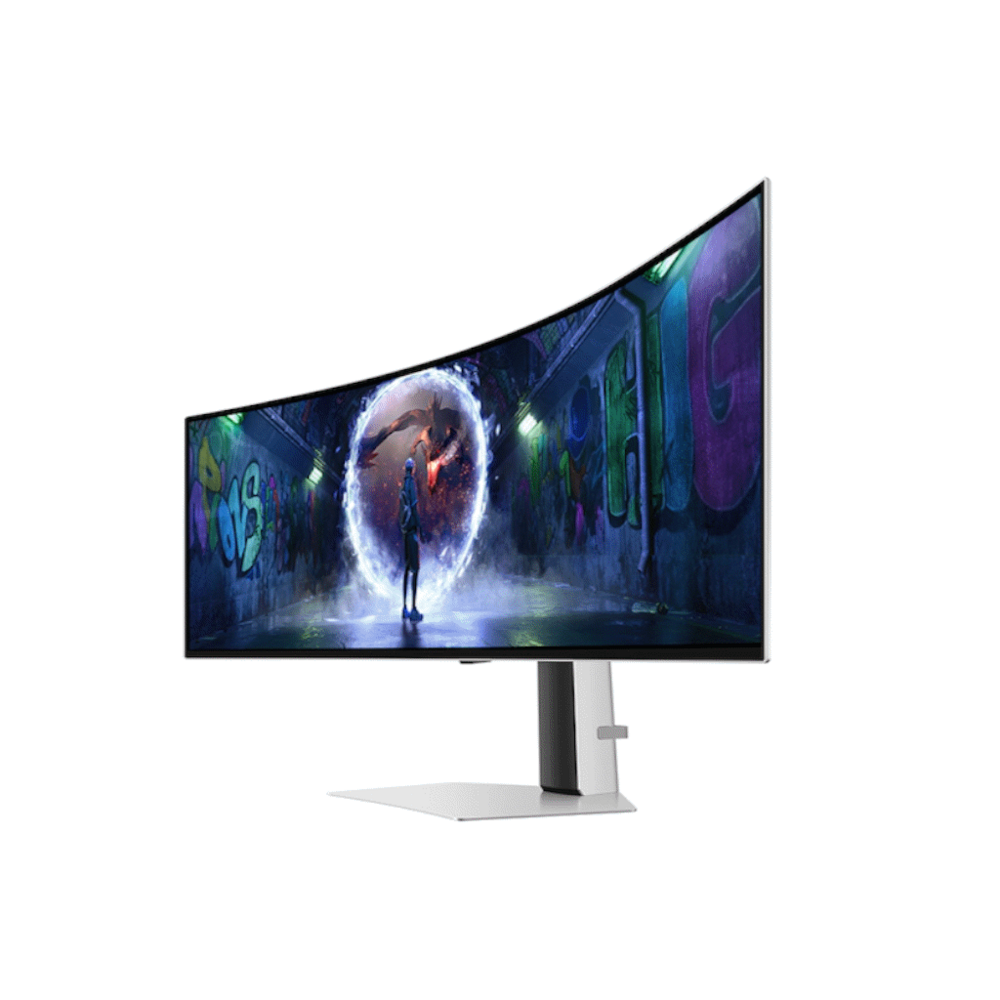 Samsung 49" OLED Monitor G93SD1800R, DQHD, 240Hz, 0.03msDP, HDMI, Micro HDMI, USB-C, HAS, Tilt