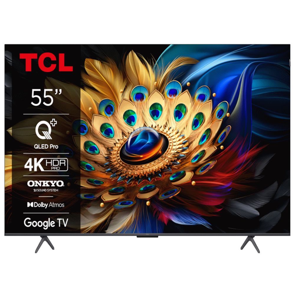 55" TCL C655 4K QLED TV