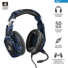 Trust GXT 488 Forze-B žičane gaming slušalice za PS4 i PS5