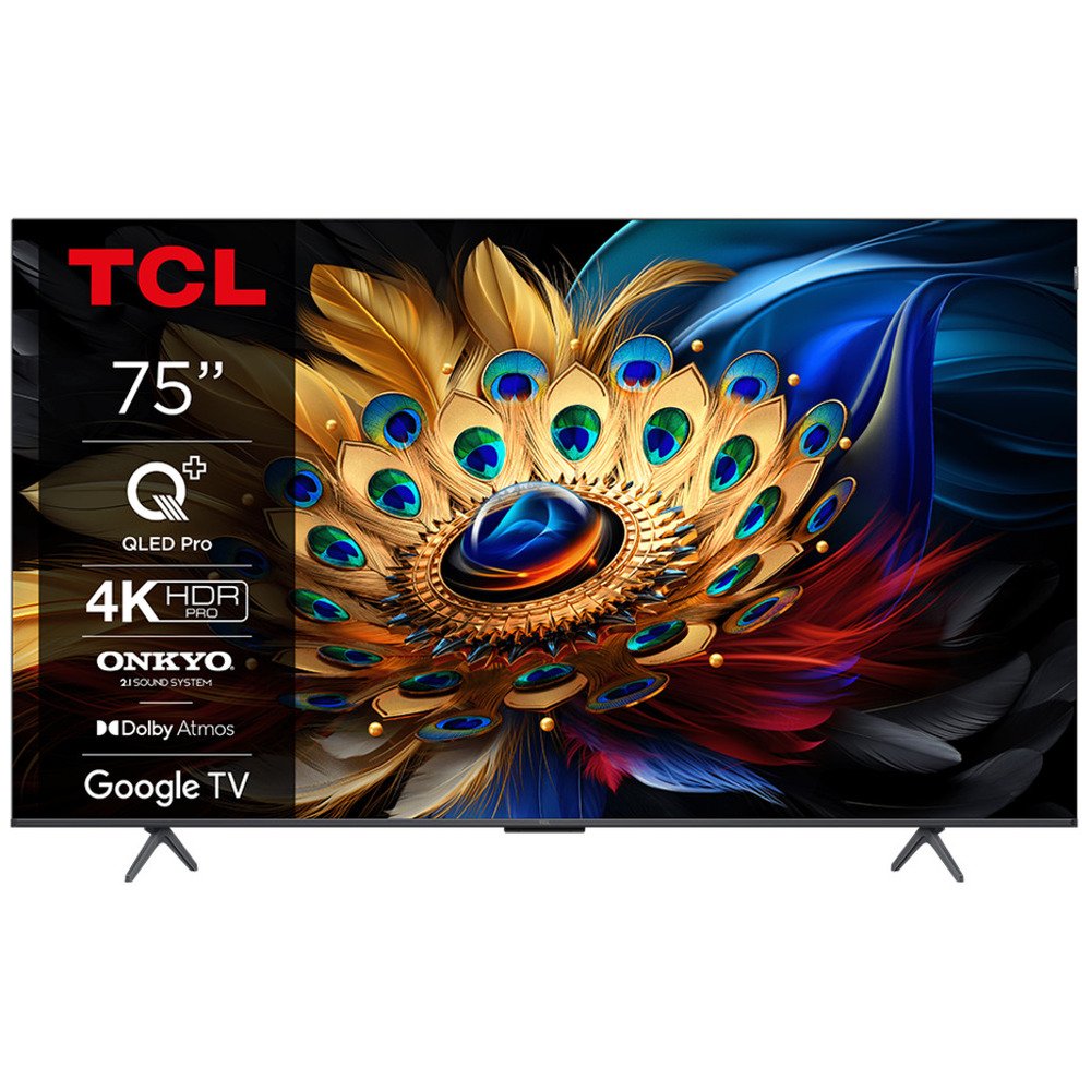 75" TCL C655 4K QLED TV 