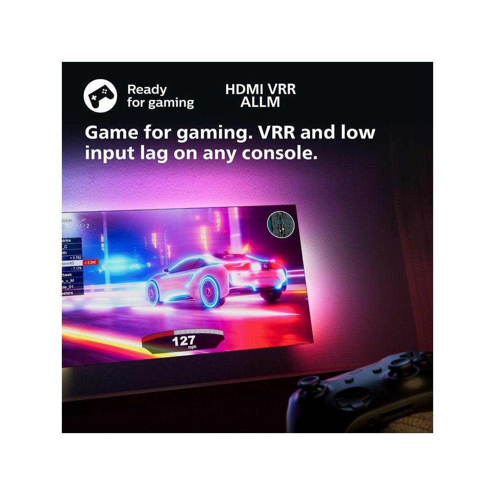 Philips 55"PUS8118 4K Smart TVAmbilight s 3 strane; HDR10+Dolby Vision; Dolby Atmos; HDMI 2.1