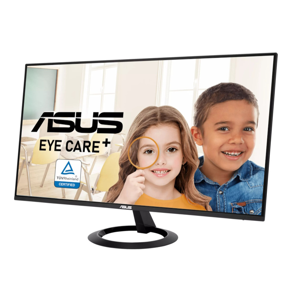 Asus 24" VZ24EHF Eye Care 1ms23.8"IPS,FHD,250cd,100Hz,HDMI,Gaming, Tilt +23-5.VESA 75x75, crna boja