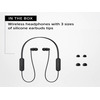 Sony slusalice WIC100, crnein-Ear; Bluetooth; sa mikrofon