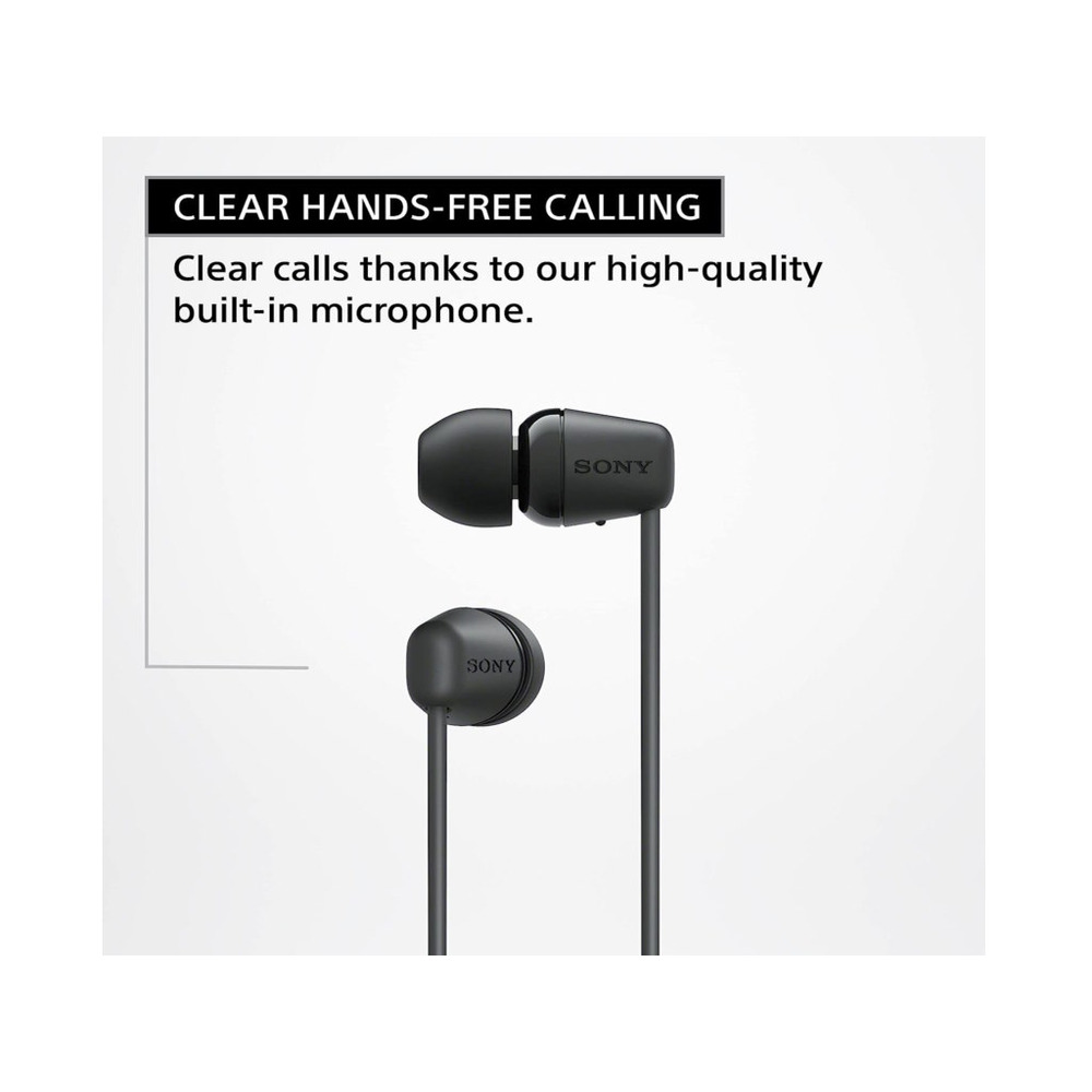 Sony slusalice WIC100, crnein-Ear; Bluetooth; sa mikrofon