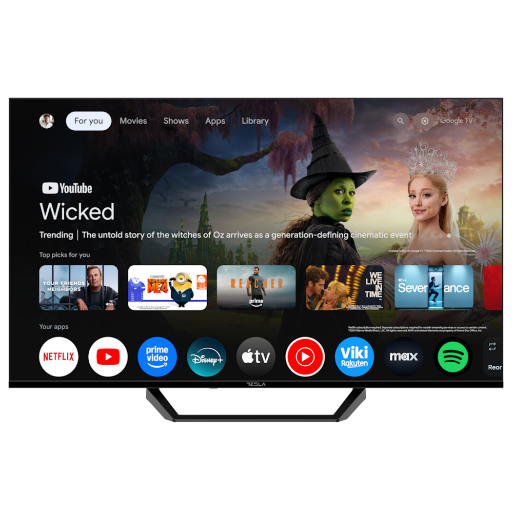 40" Tesla FHD TV s Google TV i Snažnim Zvukom