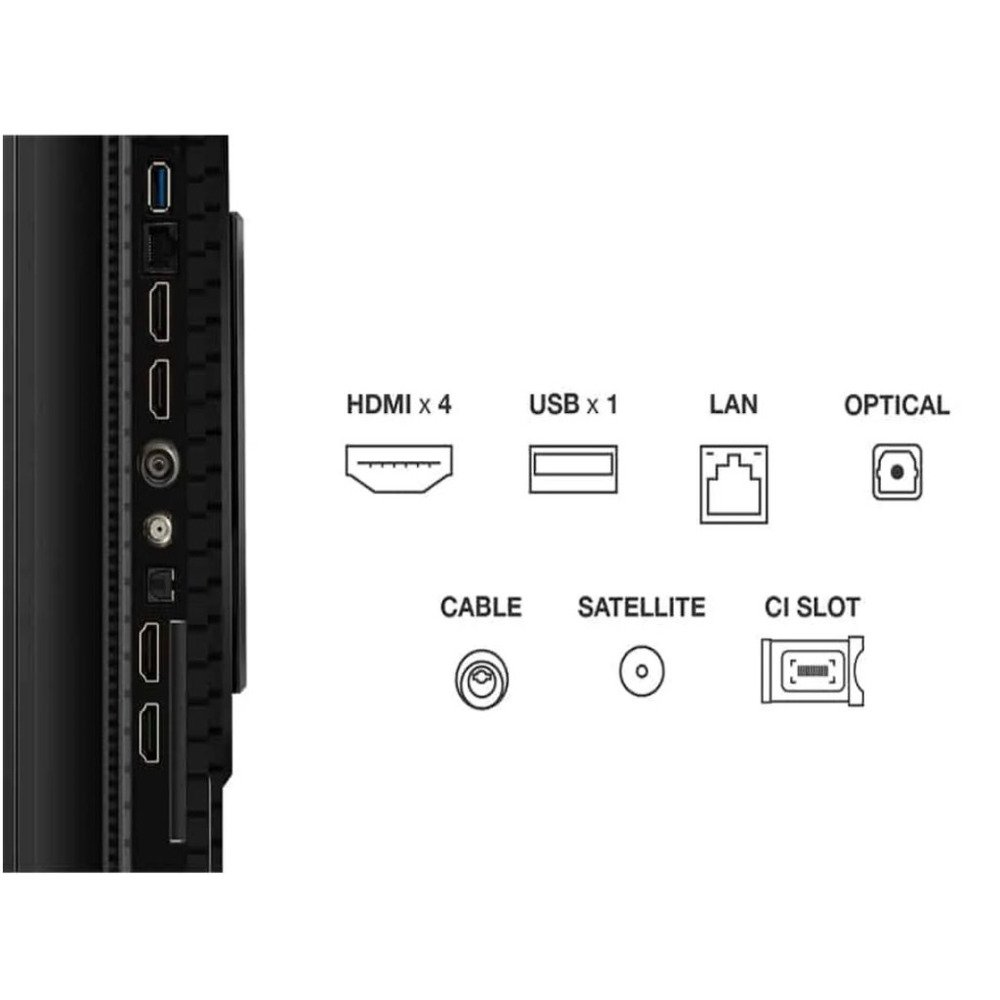 TCL 85"P8K 4K QLED TV 144HzGoogle TV; Motion Clarity Pro;Game Master; Onkyo 2.1;
