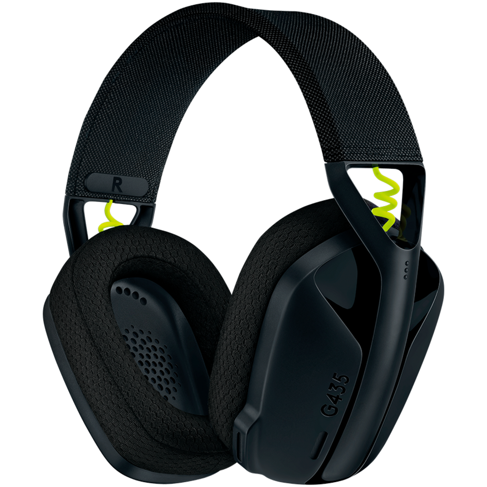 Logitech G435 LIGHTSPEED Bežične Gaming Slušalice - Crne