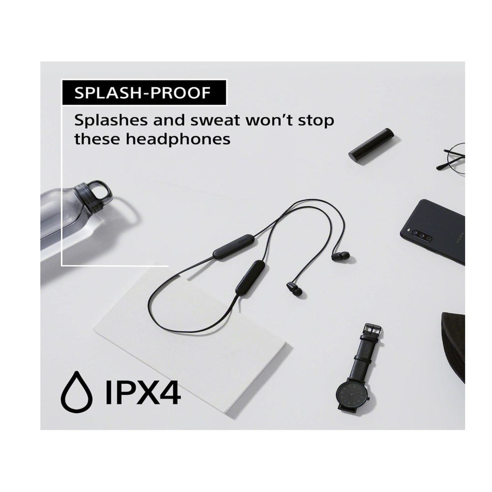 Sony slusalice WIC100, crnein-Ear; Bluetooth; sa mikrofon