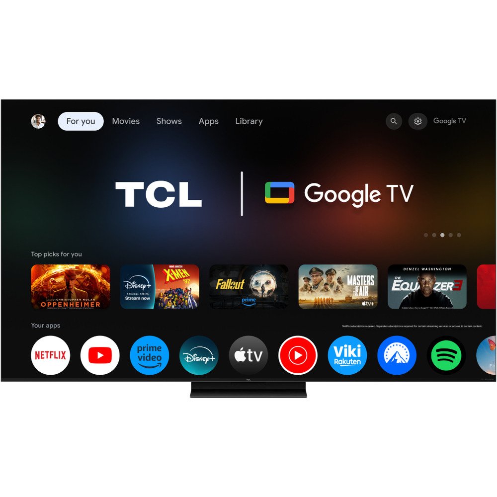 TCL 65"C7K 4K QD-Mini LED TV144Hz Google TV; Game Master;Audio BANG & OLUFSEN; HDR Premium;