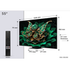 TCL 55"C7K 4K QD-Mini LED TV144Hz Google TV; Game Master;Audio BANG & OLUFSEN; HDR Premium;