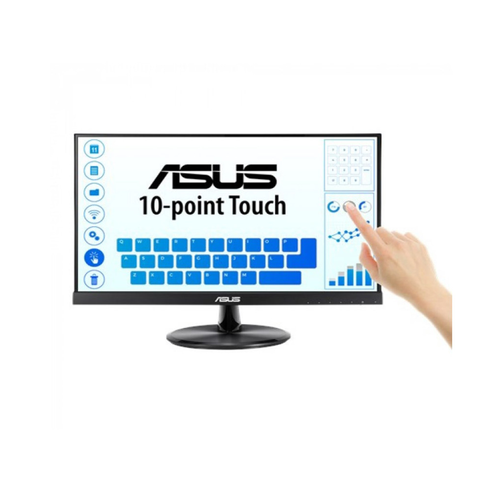 Asus monito VT229H 21,5" Touch21,5",Touch,IPS,250cd,VGA,HDMISpeakers,VESA 100x100, 60Hz, FHD