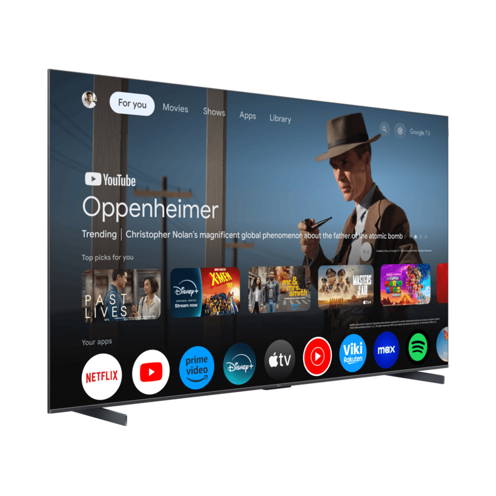 TCL 98"C765 QD-Mini LED 4K TVHDR 2400 nits; QLED PRO;ONKYO 2.1ch; 144Hz VRR; Google TV