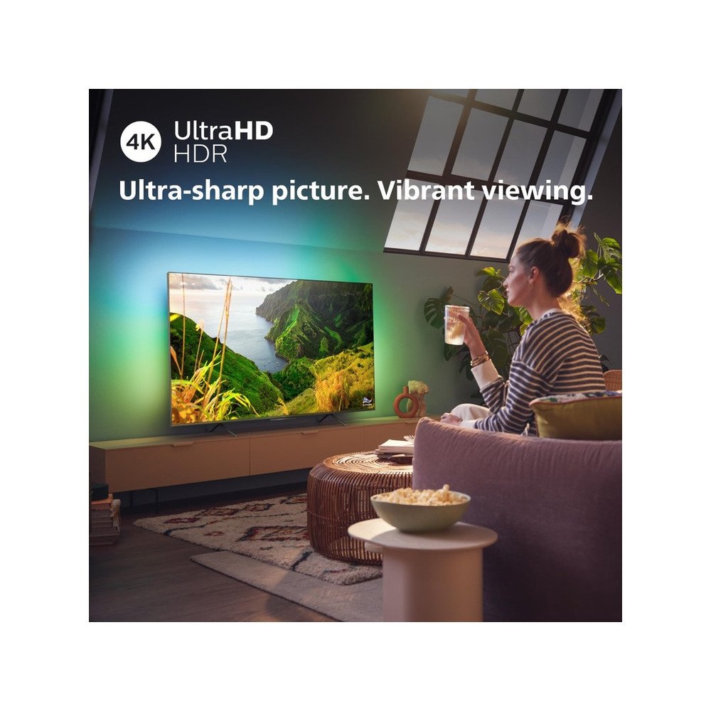 Philips 55"PUS8118 4K Smart TVAmbilight s 3 strane; HDR10+Dolby Vision; Dolby Atmos; HDMI 2.1
