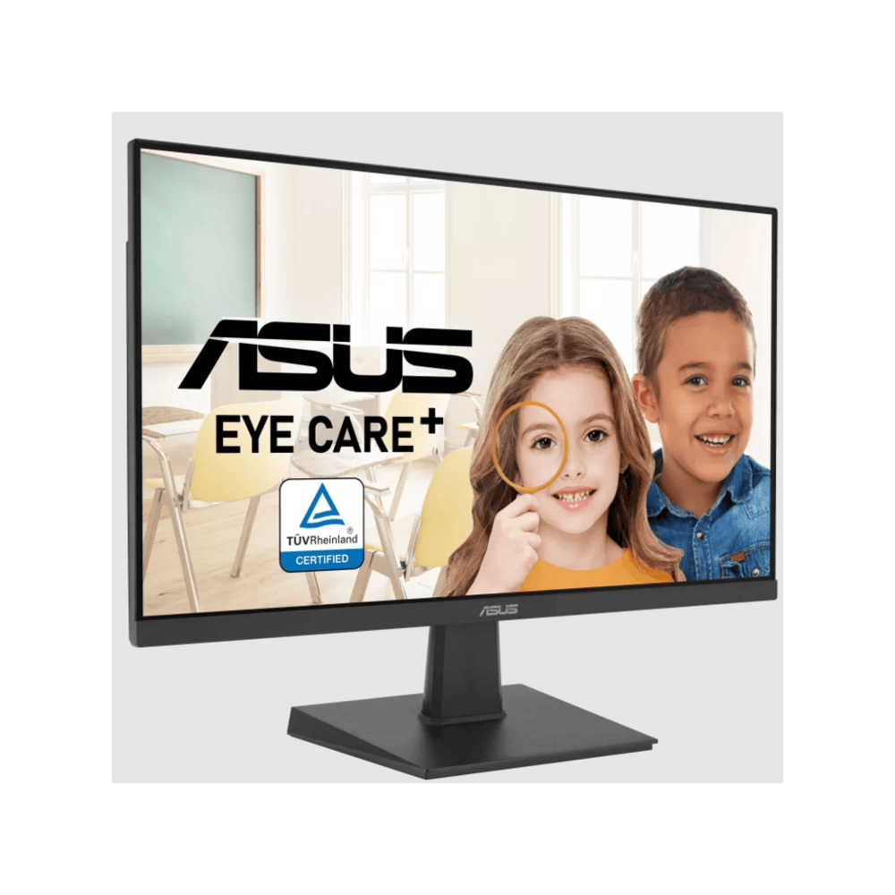 Asus 27" monitor VA27EHF 100HzIPS,FHD,1ms,250cd,HDMI,VESA 100x100,Frameless,Flicker Free, Boja crna