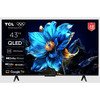 TCL 43"P7K 4K QLED TV 60HzGoogle TV; HDR multi-format;HVA Panel; Game Master; Dolby Atmos;