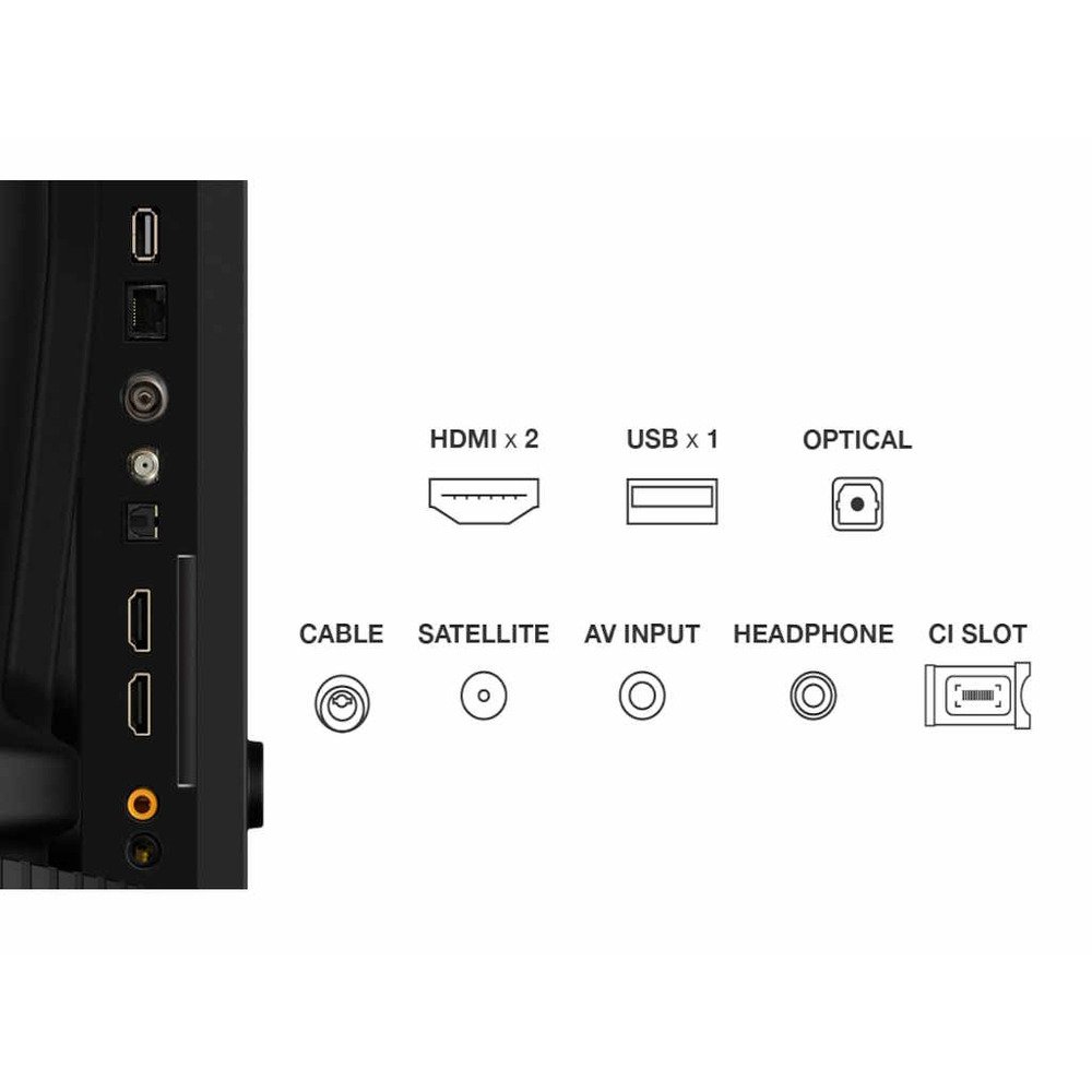 TCL 43"S5K FHD QLED TV60 Hz HDR 10 Android TV;Dolby Digital Plus