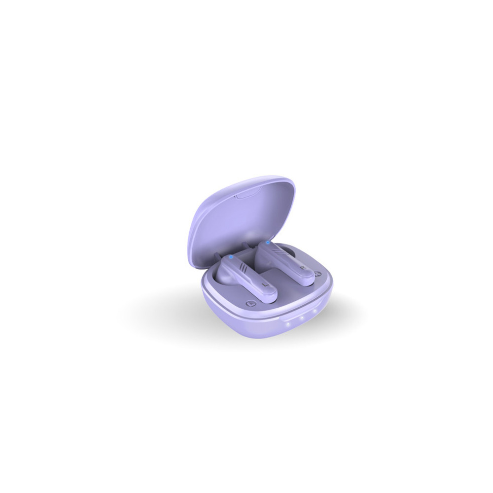 Genius earbuds HS-M905 BT bluetooth light purple,type-c do 10m, do 4 sata rada, BT 5.3