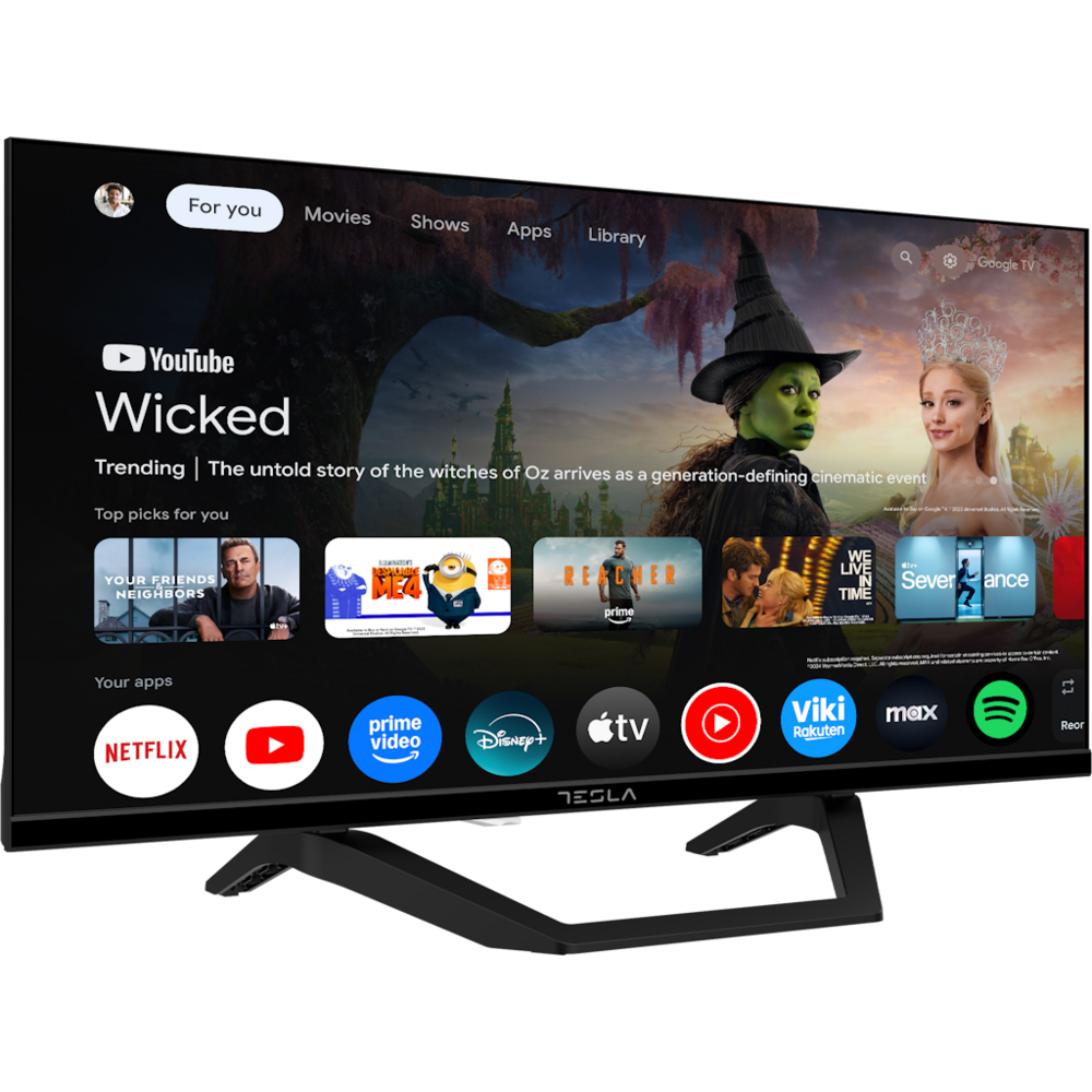 TESLA TV 24E655BHS HD Google  DC Adapter za automobil  12V  BOX Zvucnici 2x5W