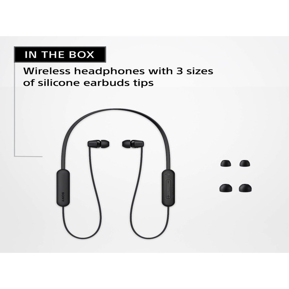 Sony slusalice WIC100, crnein-Ear; Bluetooth; sa mikrofon