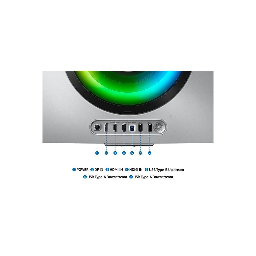 Samsung 34" Odyssey G8 Monitor1800R, UWQHD, OLED, 175Hz0.03ms, 2xHDMI , DP, 2xUSB 3.0