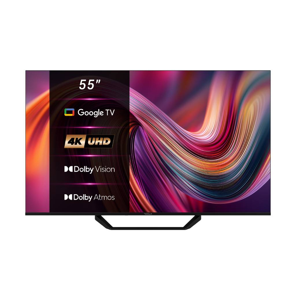 TESLA TV 55E655BUS 4K Google Powered by Google Google Assistant