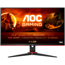 24" AOC 24G2SPAE-BK